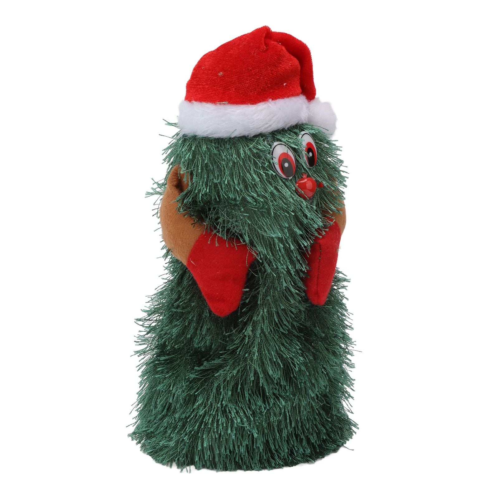 Tabletop Christmas Tree Musical Rotatable Cute Plant Shape Christmas Tree Figurine Decoration V1294-YM3115220098312-0421