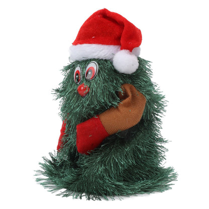 Tabletop Christmas Tree Musical Rotatable Cute Plant Shape Christmas Tree Figurine Decoration V1294-YM3115220098312-0421