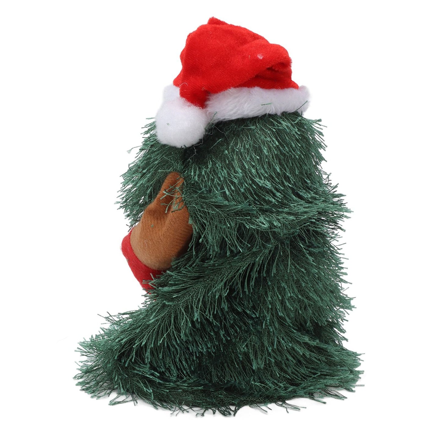 Tabletop Christmas Tree Musical Rotatable Cute Plant Shape Christmas Tree Figurine Decoration V1294-YM3115220098312-0421