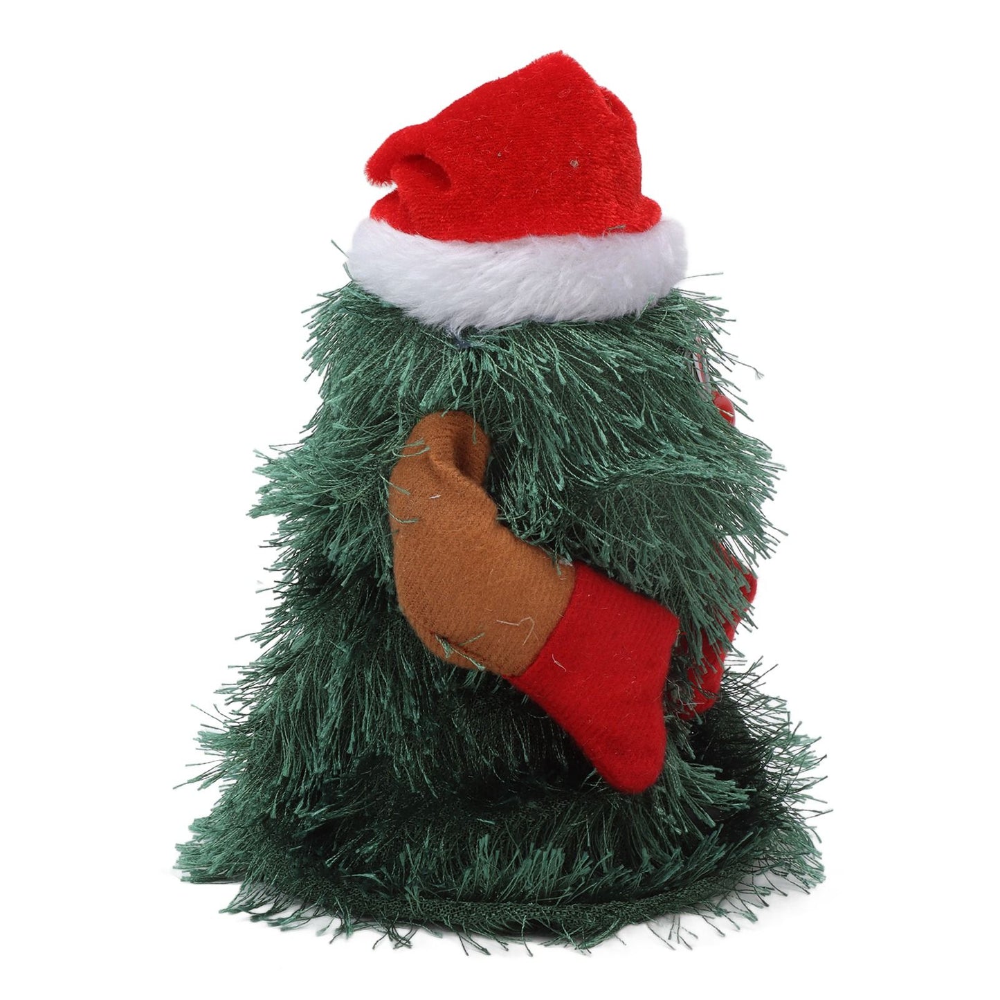 Tabletop Christmas Tree Musical Rotatable Cute Plant Shape Christmas Tree Figurine Decoration V1294-YM3115220098312-0421