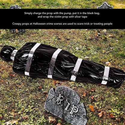 Halloween Decorations Dead Victim Props Hallowmas Outdoor Prop Creepy Haunted House Decor V1294-YM3115220098411-0421
