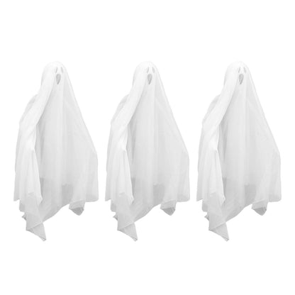 3Pcs Halloween Hanging Ghosts Glowing in The Dark 2 Layers Easy Installation Flying Ghosts for Party Indoor V1294-YM3115220099311-0421