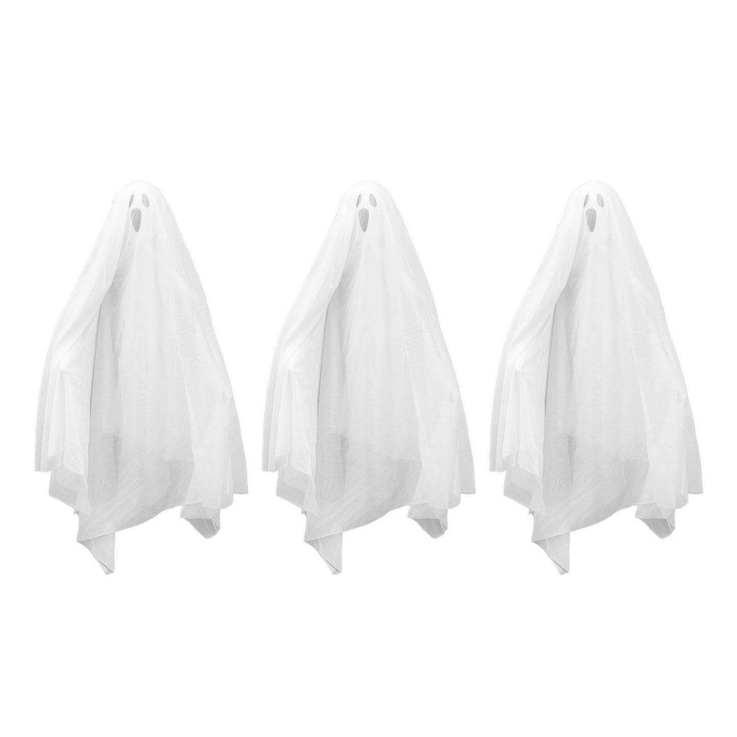 3Pcs Halloween Hanging Ghosts Glowing in The Dark 2 Layers Easy Installation Flying Ghosts for Party Indoor V1294-YM3115220099311-0421