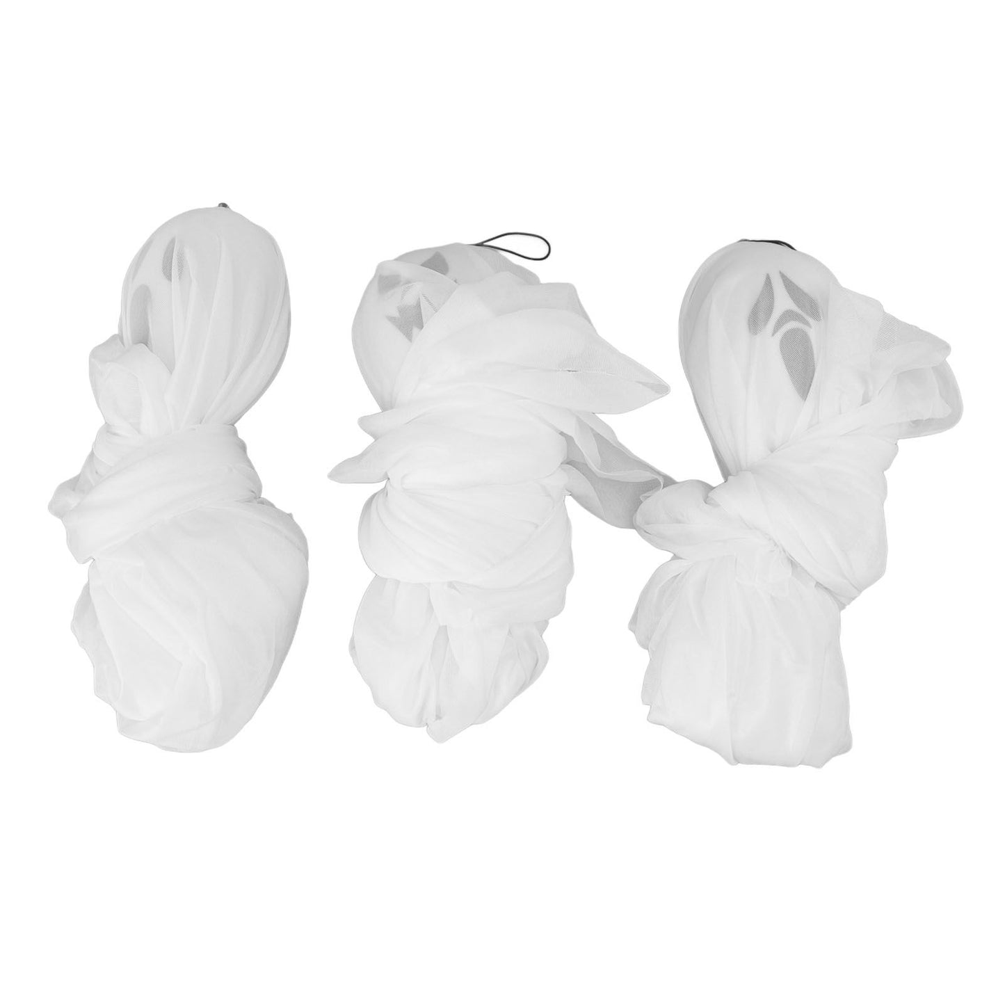 3Pcs Halloween Hanging Ghosts Glowing in The Dark 2 Layers Easy Installation Flying Ghosts for Party Indoor V1294-YM3115220099311-0421