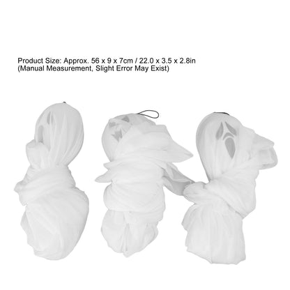 3Pcs Halloween Hanging Ghosts Glowing in The Dark 2 Layers Easy Installation Flying Ghosts for Party Indoor V1294-YM3115220099311-0421