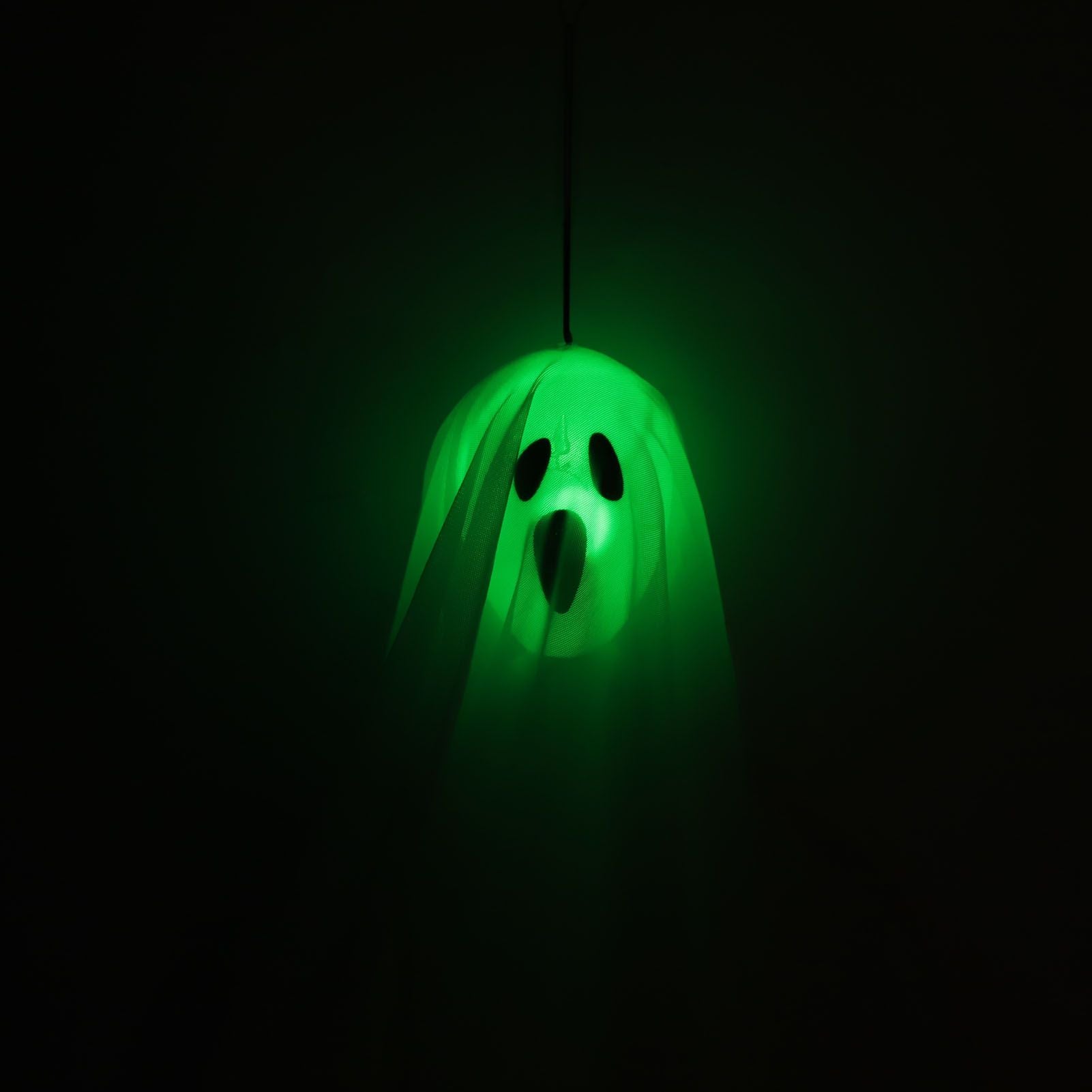 3Pcs Halloween Hanging Ghosts Glowing in The Dark 2 Layers Easy Installation Flying Ghosts for Party Indoor V1294-YM3115220099311-0421