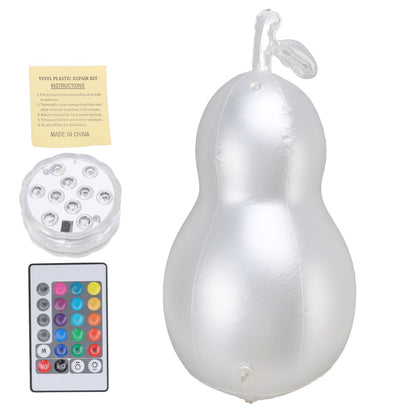 Inflatable Glowing Ball Avocado Shaped Waterproof Remote Control Light Up Ball for Party V1294-YM3115220100311-0421