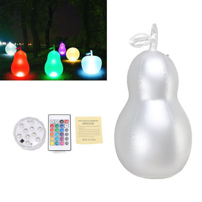 Inflatable Glowing Ball Avocado Shaped Waterproof Remote Control Light Up Ball for Party V1294-YM3115220100311-0421