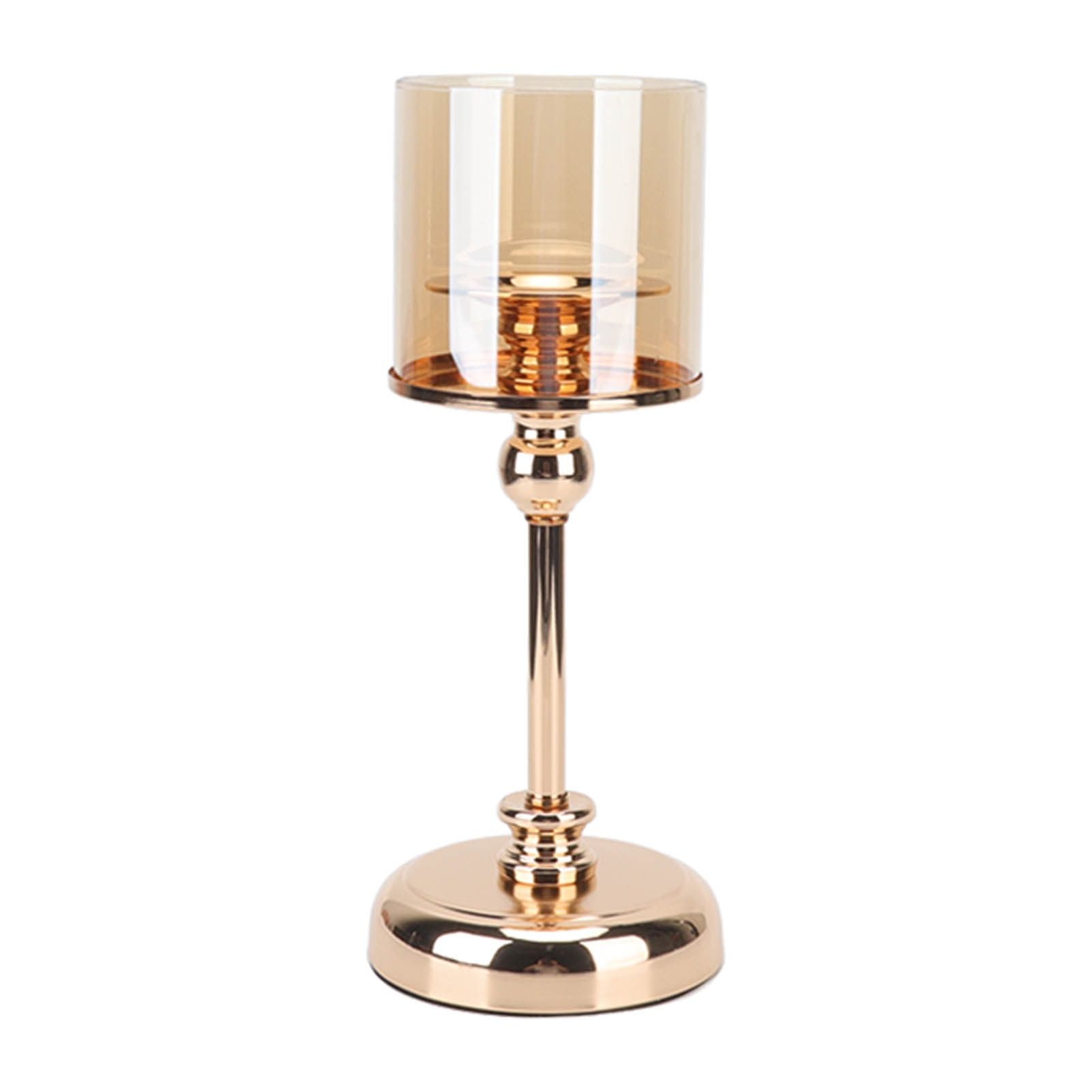 Light Luxury French Candlestick Ornament Table Candle Holder Romantic Candlelight Dinner Decorative Props V1294-YM3115220102811-0421