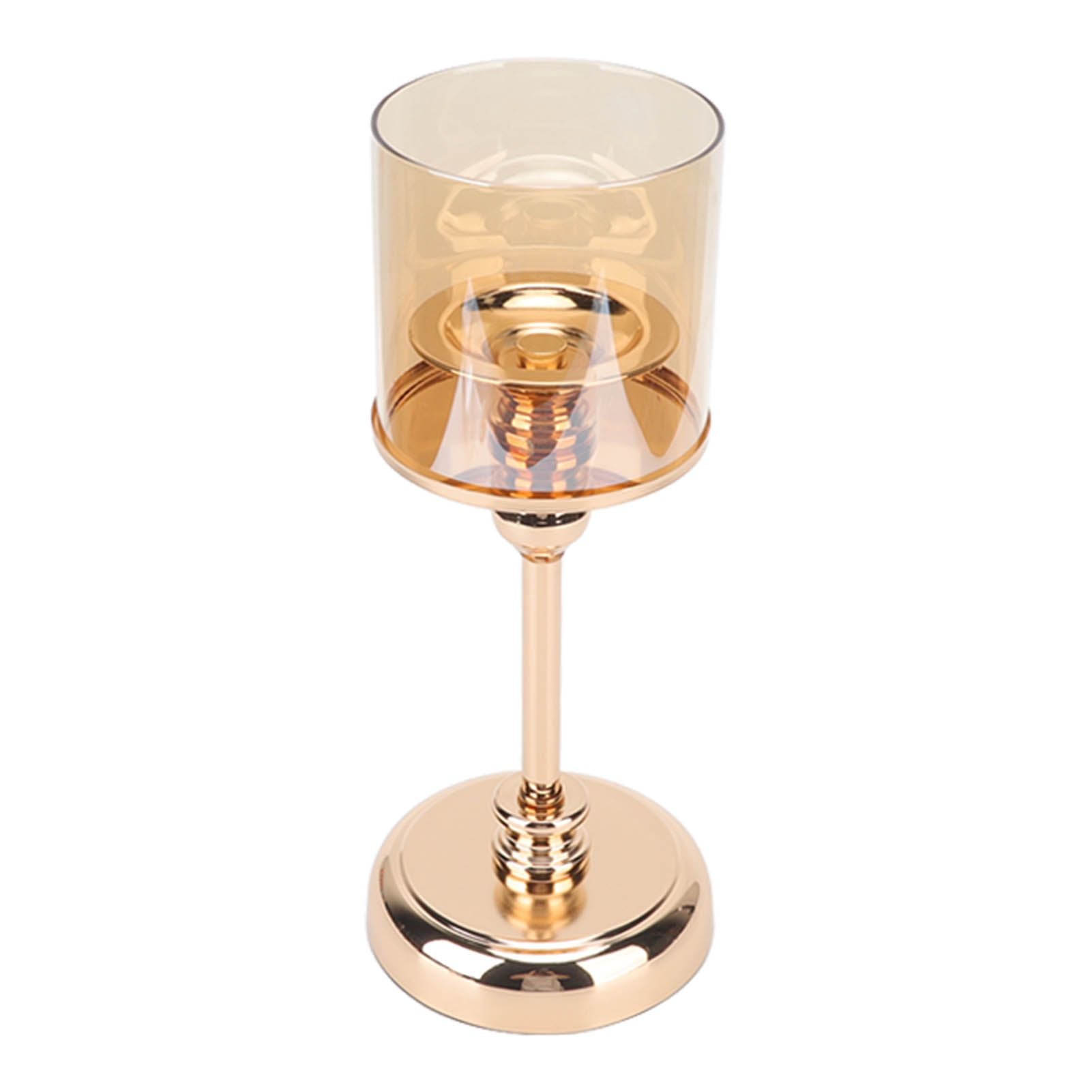 Light Luxury French Candlestick Ornament Table Candle Holder Romantic Candlelight Dinner Decorative Props V1294-YM3115220102811-0421