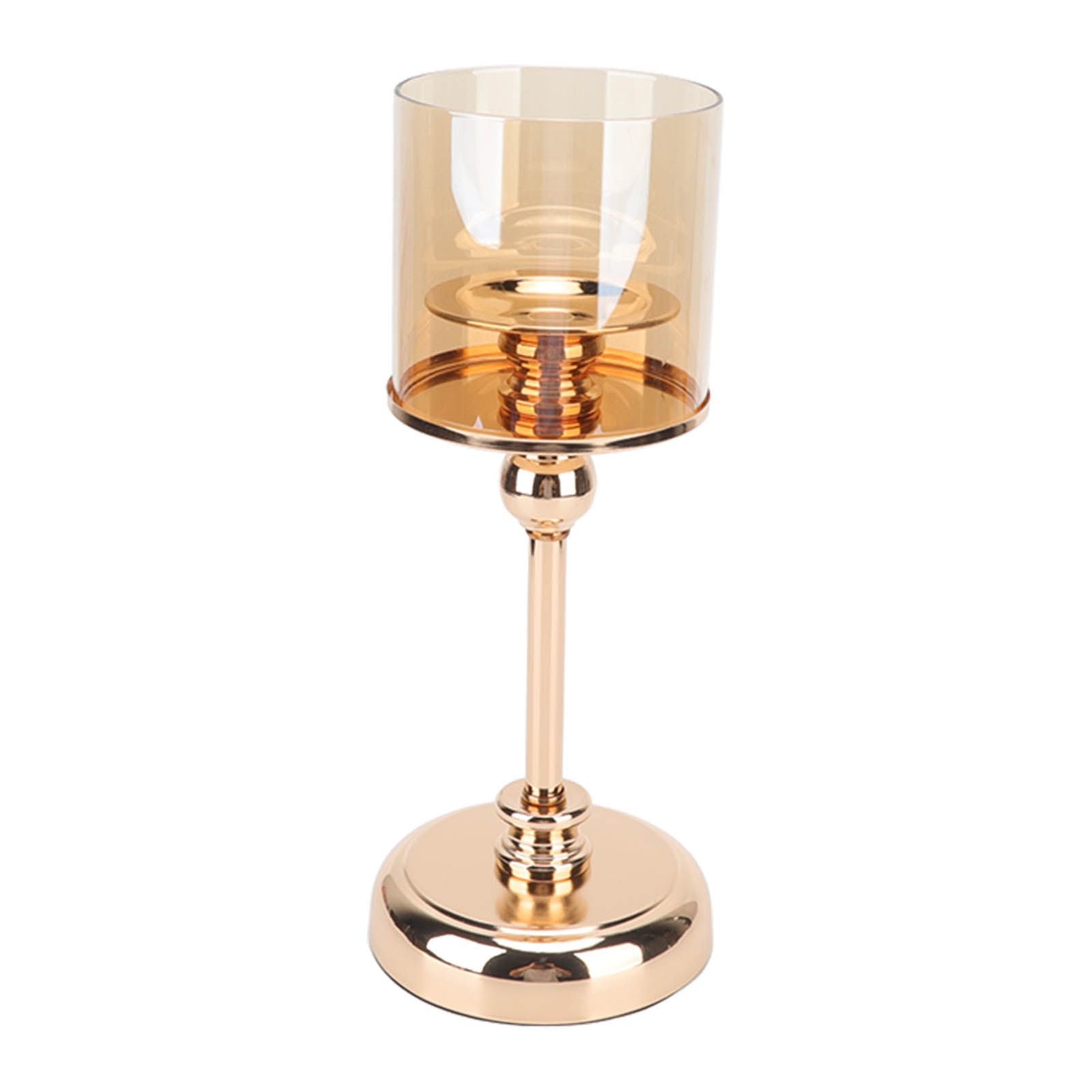 Light Luxury French Candlestick Ornament Table Candle Holder Romantic Candlelight Dinner Decorative Props V1294-YM3115220102811-0421