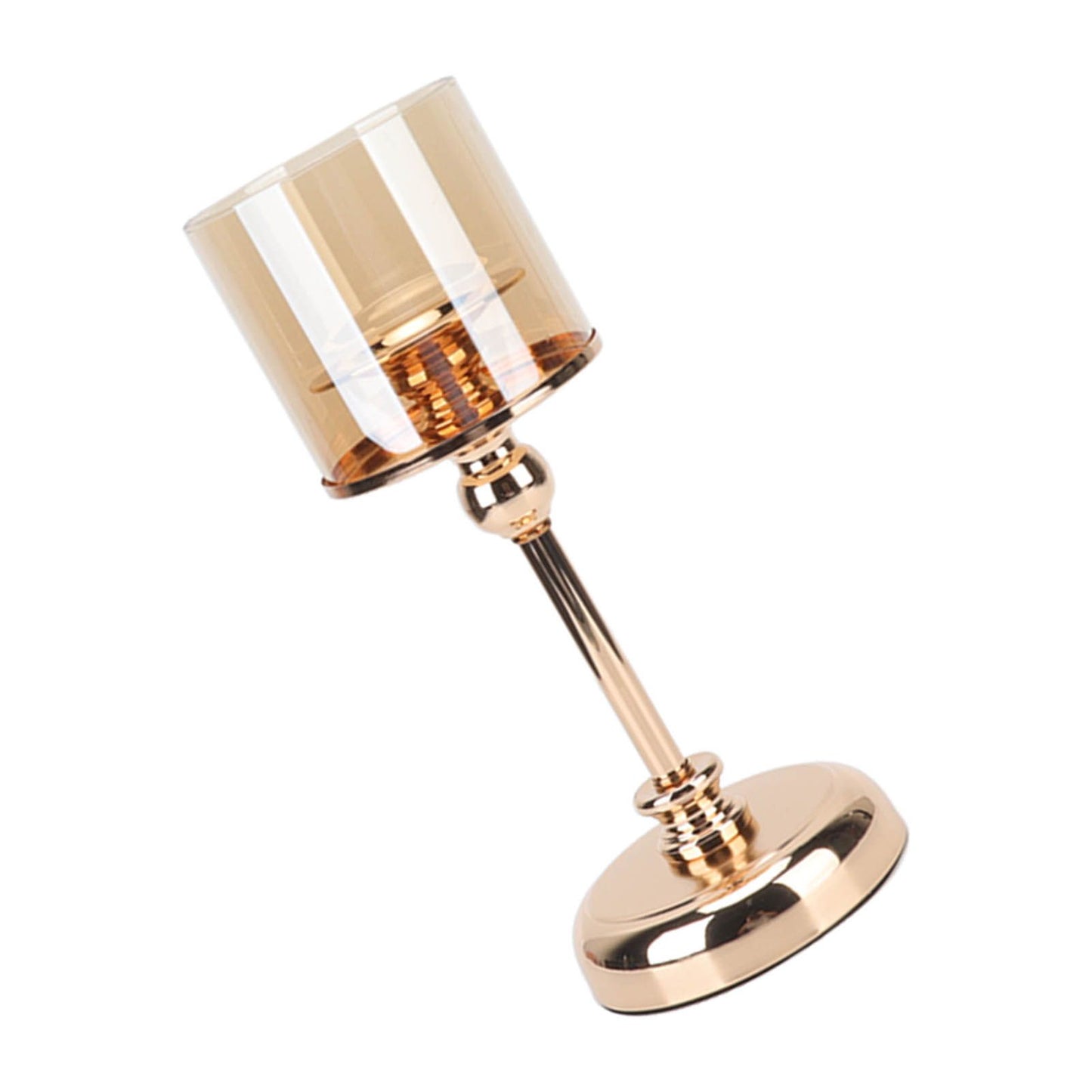 Light Luxury French Candlestick Ornament Table Candle Holder Romantic Candlelight Dinner Decorative Props V1294-YM3115220102811-0421
