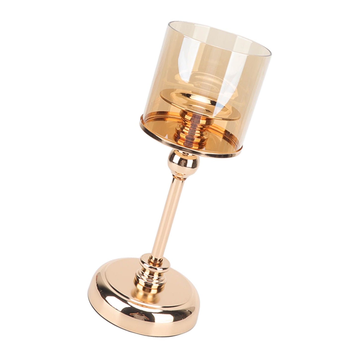 Light Luxury French Candlestick Ornament Table Candle Holder Romantic Candlelight Dinner Decorative Props V1294-YM3115220102811-0421