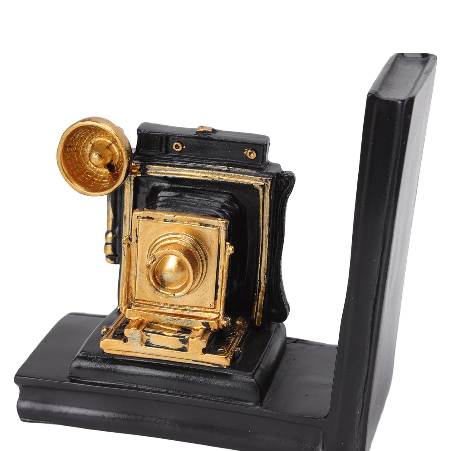 One Pair Shelf Book Ends Movie Projector Designed Resin Bookend Decoration for Study Home Office V1294-YM3115220102911-0421