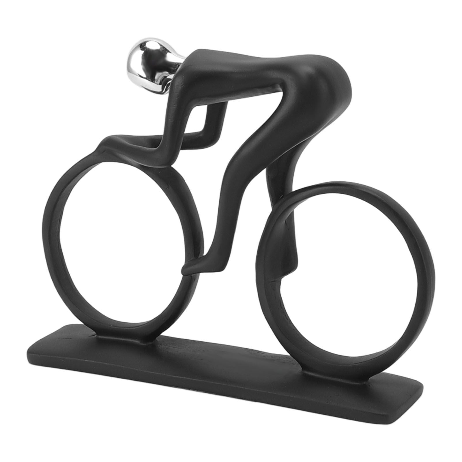 Cycling Ornament Resin Simple Streamlined Appearance Desktop Decoration for TV Table V1294-YM3115220103311-0421