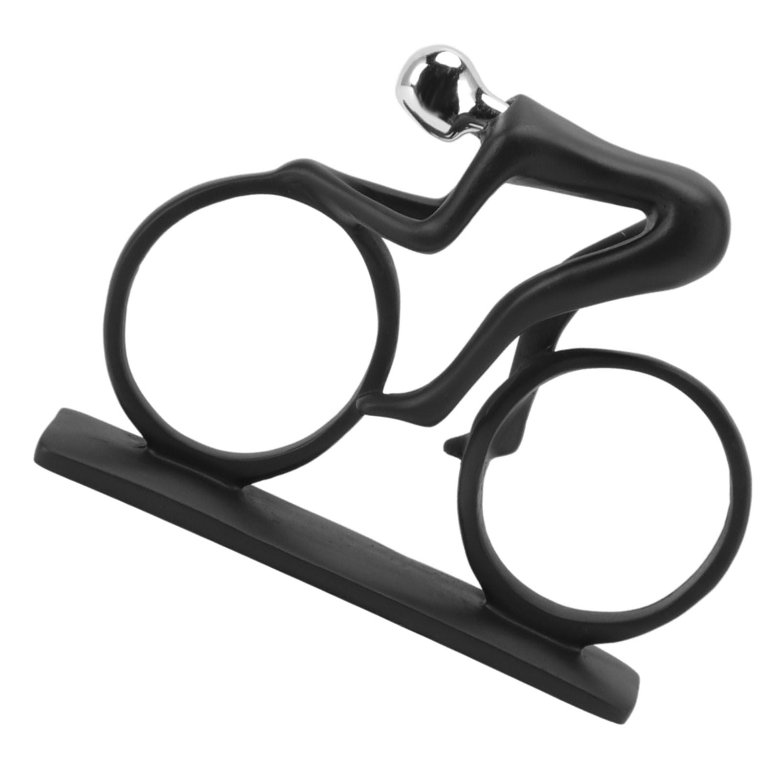 Cycling Ornament Resin Simple Streamlined Appearance Desktop Decoration for TV Table V1294-YM3115220103311-0421
