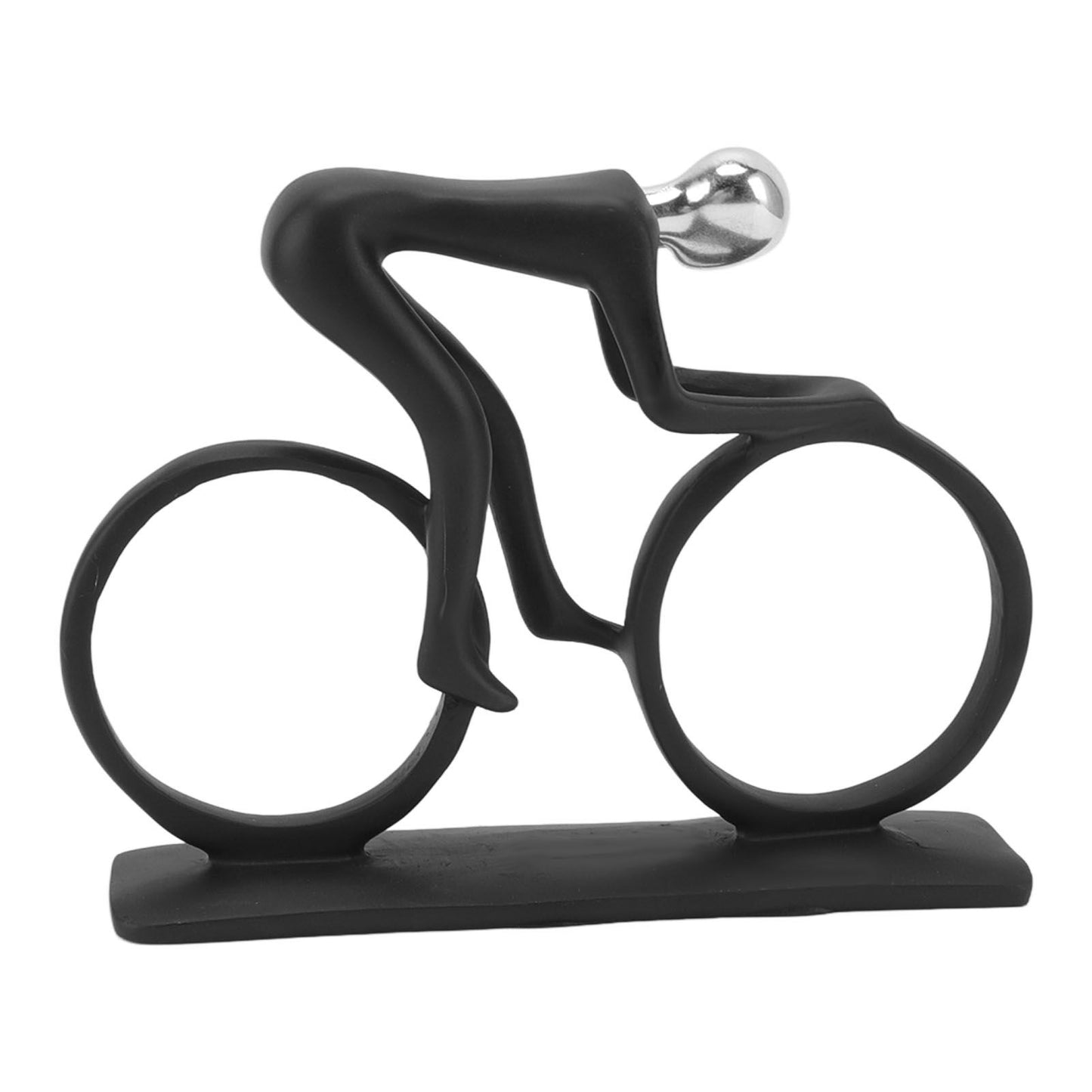 Cycling Ornament Resin Simple Streamlined Appearance Desktop Decoration for TV Table V1294-YM3115220103311-0421