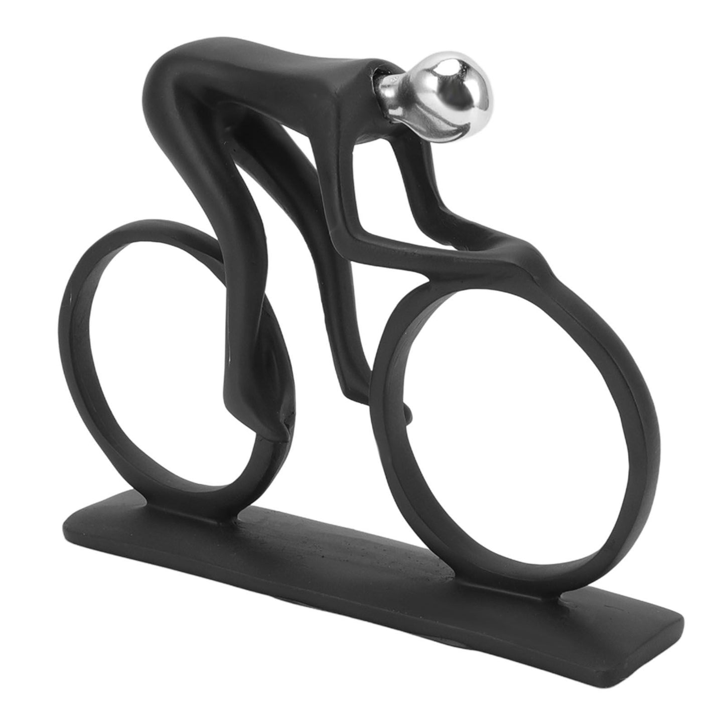 Cycling Ornament Resin Simple Streamlined Appearance Desktop Decoration for TV Table V1294-YM3115220103311-0421