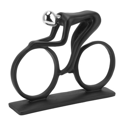 Cycling Ornament Resin Simple Streamlined Appearance Desktop Decoration for TV Table V1294-YM3115220103311-0421