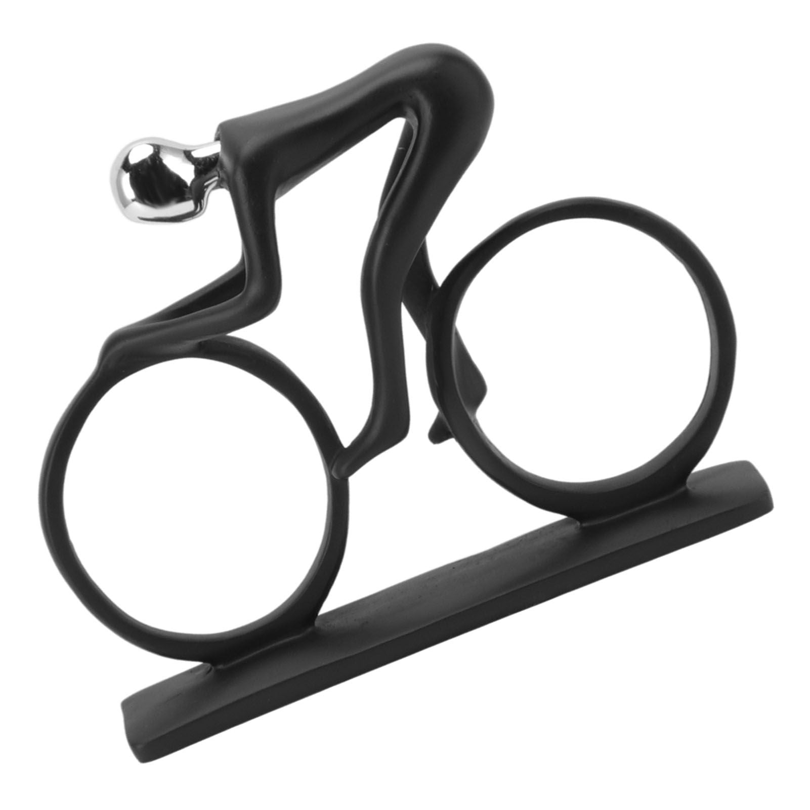 Cycling Ornament Resin Simple Streamlined Appearance Desktop Decoration for TV Table V1294-YM3115220103311-0421
