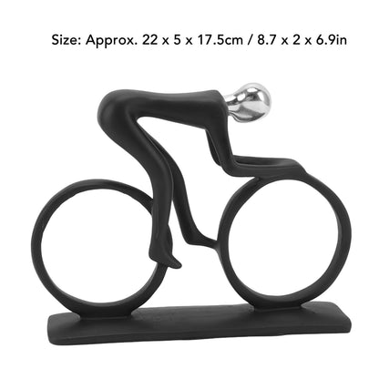 Cycling Ornament Resin Simple Streamlined Appearance Desktop Decoration for TV Table V1294-YM3115220103311-0421