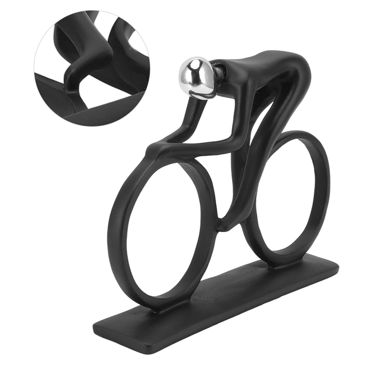 Cycling Ornament Resin Simple Streamlined Appearance Desktop Decoration for TV Table V1294-YM3115220103311-0421