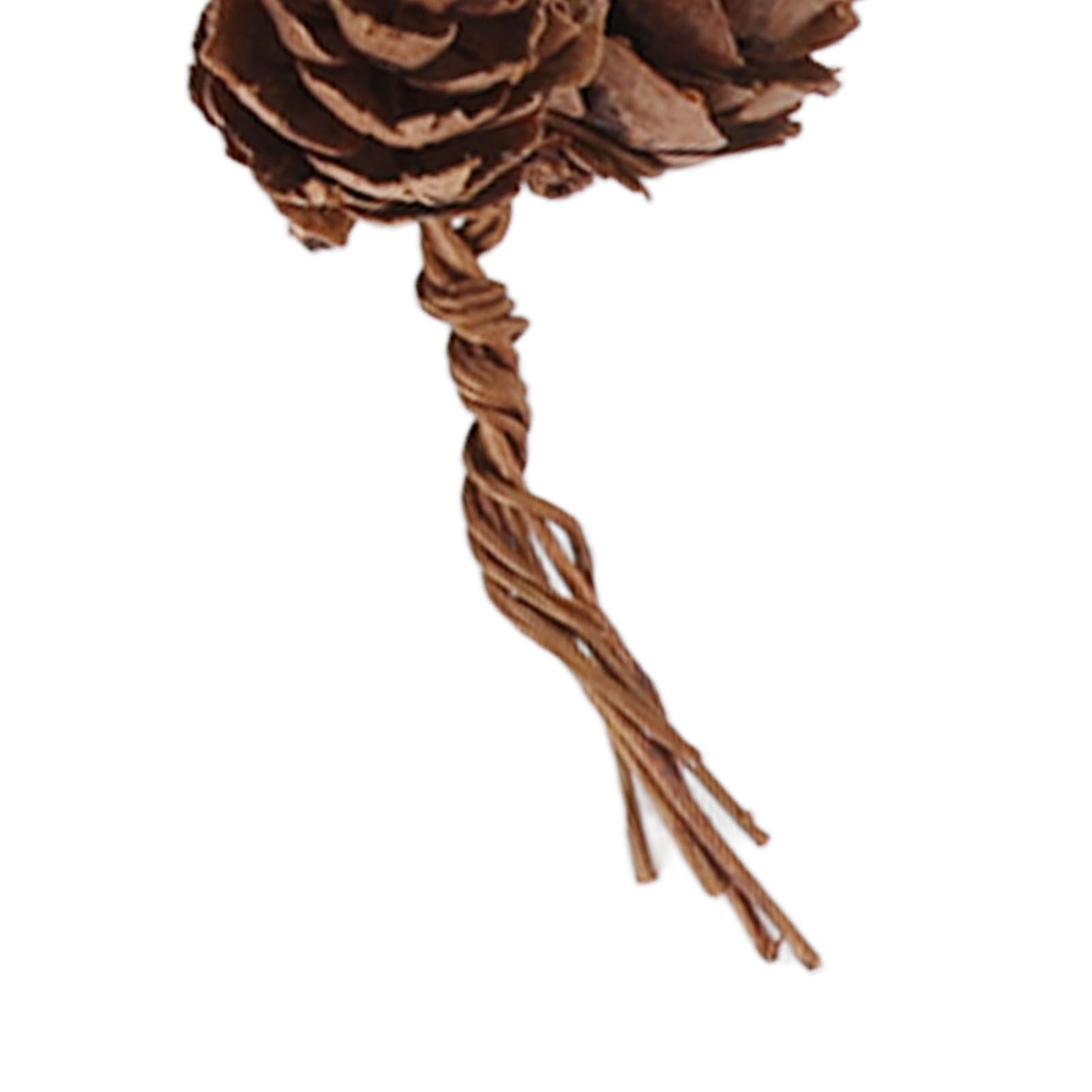 10Pcs Christmas Picks Pinecone Red Berry Pin Needle Artificial Delicate Christmas Decorations V1294-YM3115220107711-0421