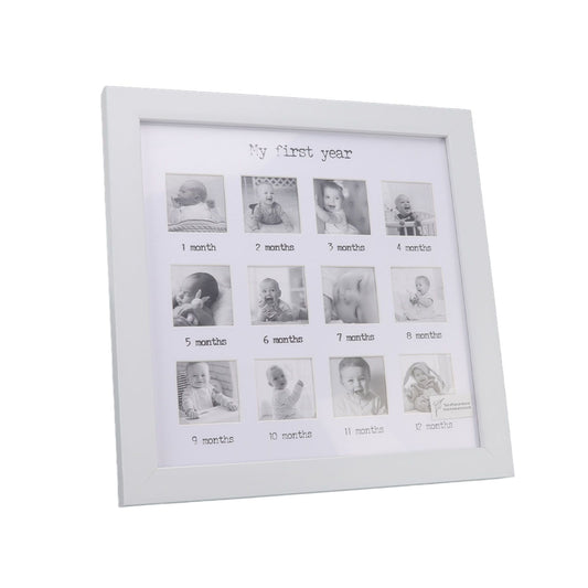 Baby First Year Photo Frame 12 Months Newborn Monthly Picture Frame for Baby Growth Record Baby Keepsake V1294-YM3115220108211-0421
