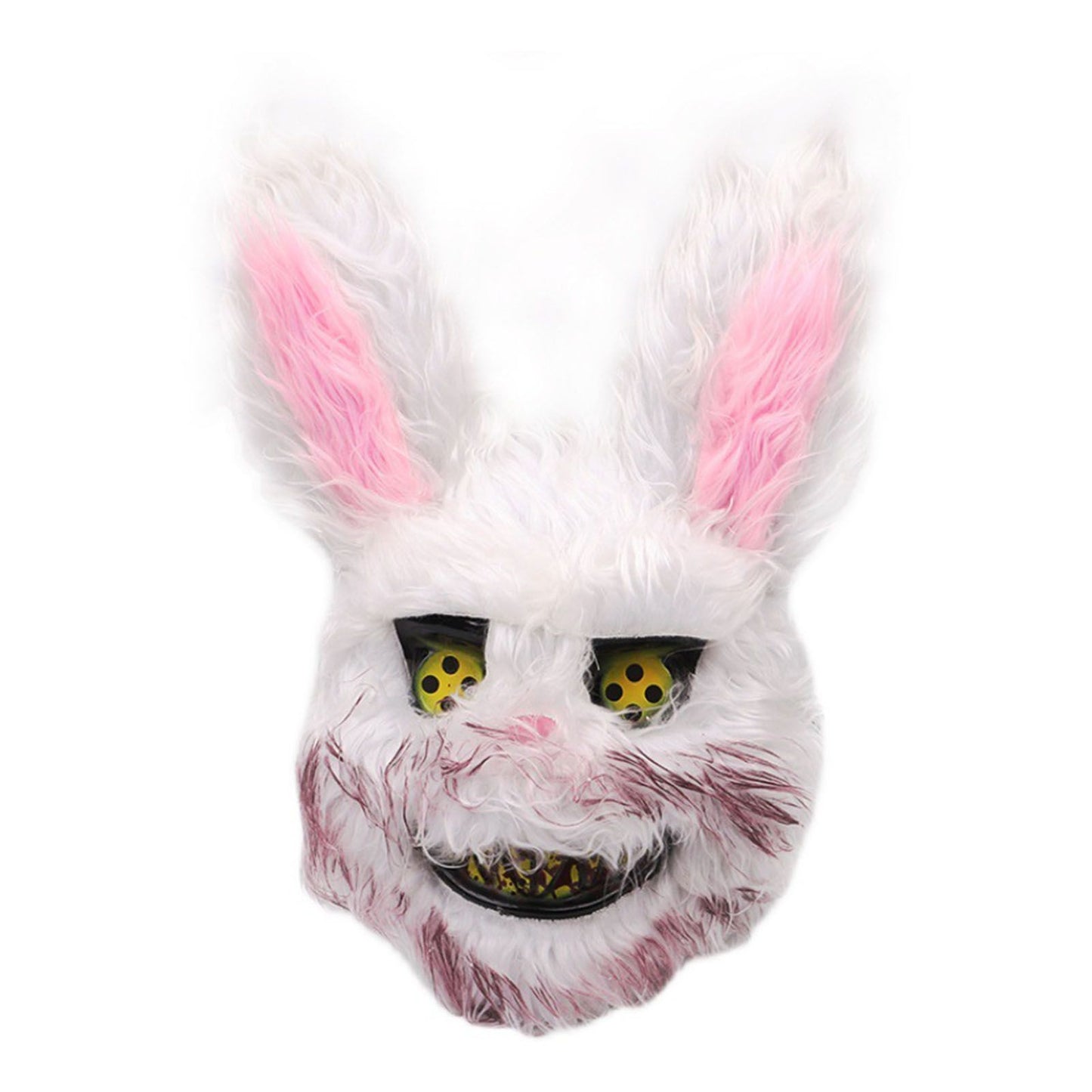 Halloween Spooky Plush Mask Lifelike Appearance Appropriate Size Halloween Props for Horror Themed Parties V1294-YM3115220109011-0421
