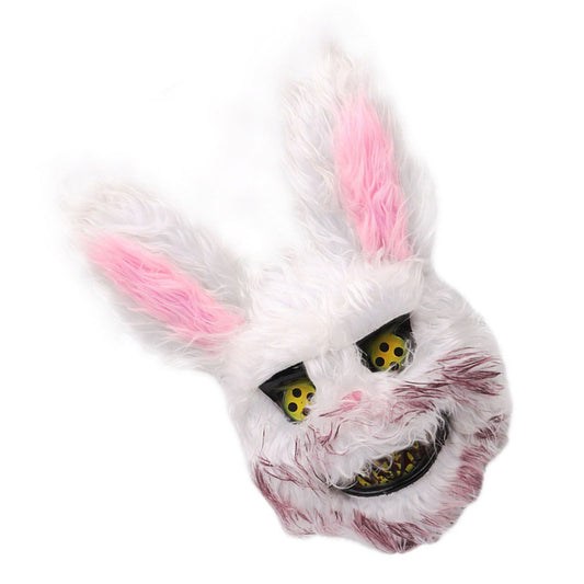 Halloween Spooky Plush Mask Lifelike Appearance Appropriate Size Halloween Props for Horror Themed Parties V1294-YM3115220109011-0421