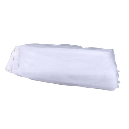 Table Cloth Soft Fluffy Stretchy Tulle Wedding Table Runner Table Skirt Wedding Table Decorations White V1294-YM3115220109311-0421