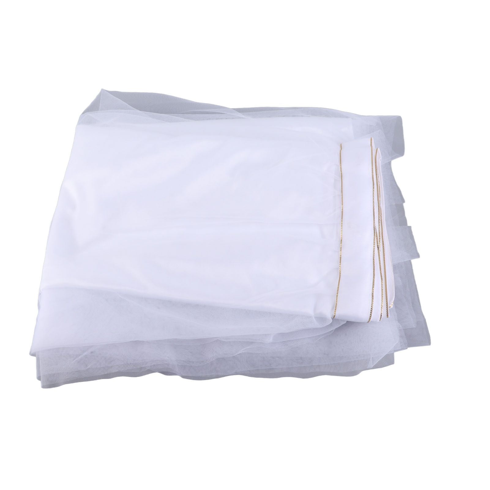 Table Cloth Soft Fluffy Stretchy Tulle Wedding Table Runner Table Skirt Wedding Table Decorations White V1294-YM3115220109311-0421