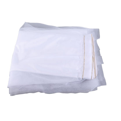 Table Cloth Soft Fluffy Stretchy Tulle Wedding Table Runner Table Skirt Wedding Table Decorations White V1294-YM3115220109311-0421