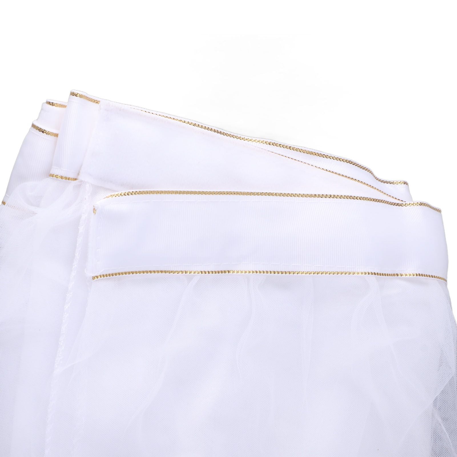 Table Cloth Soft Fluffy Stretchy Tulle Wedding Table Runner Table Skirt Wedding Table Decorations White V1294-YM3115220109311-0421