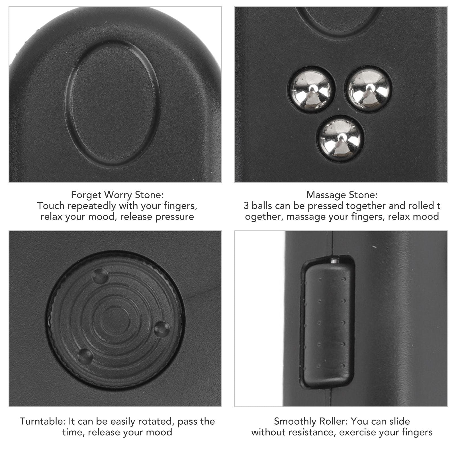 Fidget Toy Reduce Stress Relax Mood Portable Anxiety Sensory EDC Toy Sensory Fidgets Controller Pad 3 All V1294-YM3115220109811-0421