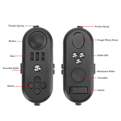 Fidget Toy Reduce Stress Relax Mood Portable Anxiety Sensory EDC Toy Sensory Fidgets Controller Pad 3 All V1294-YM3115220109811-0421