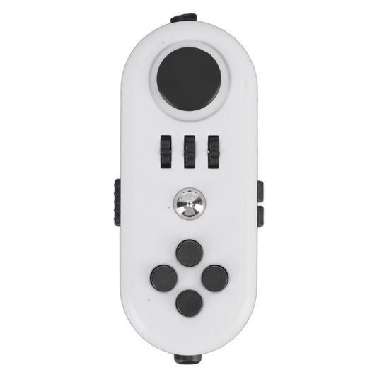 Fidget Toy Reduce Stress Relax Mood Portable Anxiety Sensory EDC Toy Sensory Fidgets Controller Pad 5 White V1294-YM3115220109812-0421