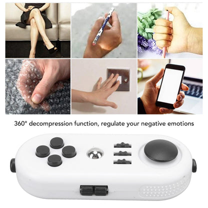 Fidget Toy Reduce Stress Relax Mood Portable Anxiety Sensory EDC Toy Sensory Fidgets Controller Pad 5 White V1294-YM3115220109812-0421