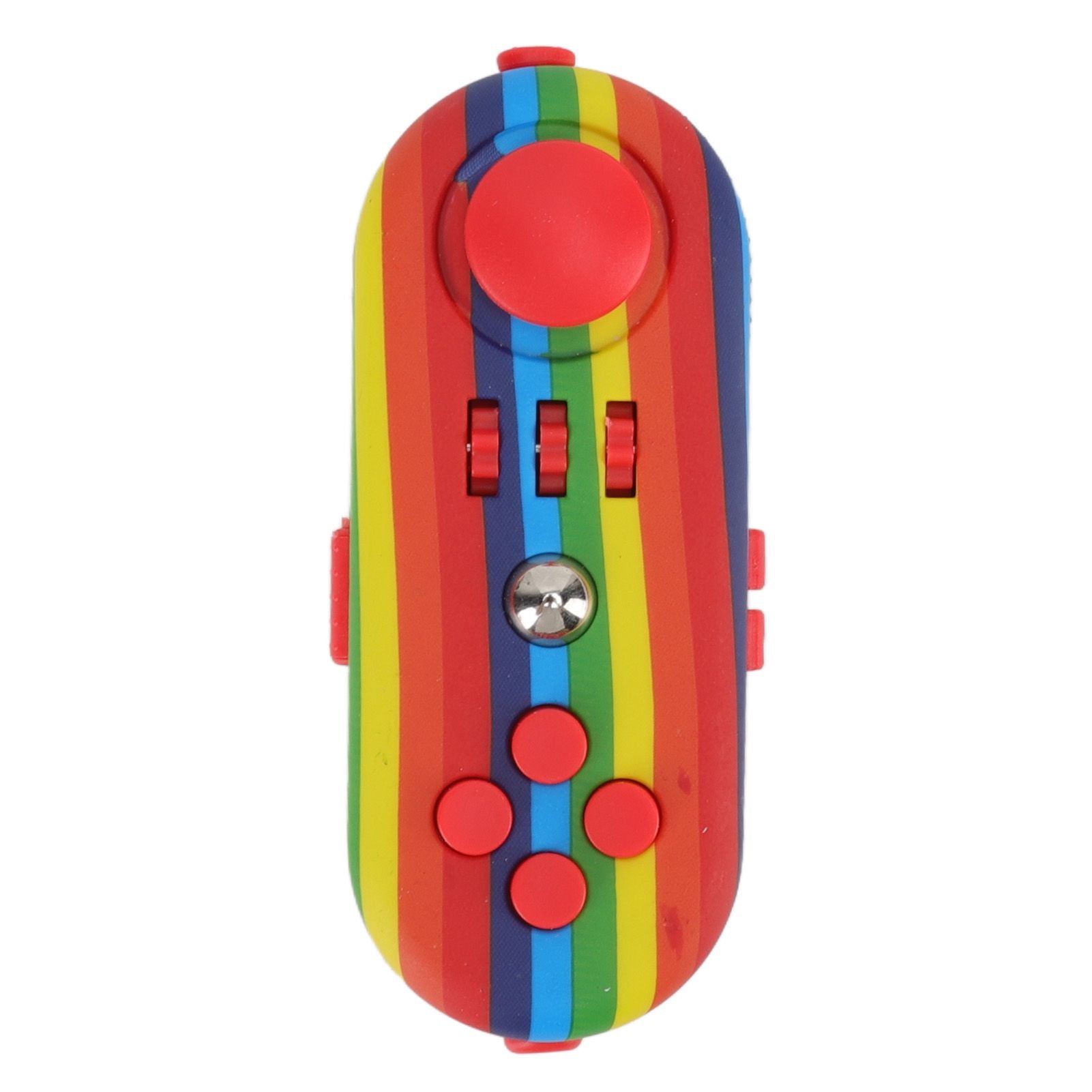 Fidget Toy Reduce Stress Relax Mood Portable Anxiety Sensory EDC Toy Sensory Fidgets Controller Pad 9 Colorful V1294-YM3115220109813-0421