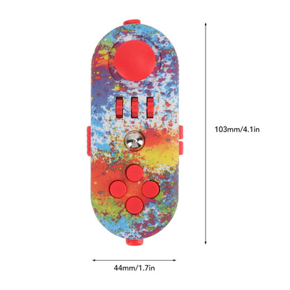 Fidget Toy Reduce Stress Relax Mood Portable Anxiety Sensory EDC Toy Sensory Fidgets Controller Pad 11 V1294-YM3115220109815-0421