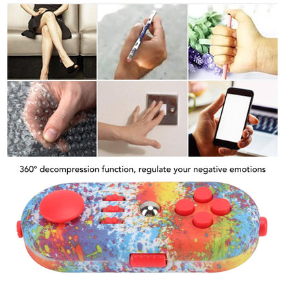 Fidget Toy Reduce Stress Relax Mood Portable Anxiety Sensory EDC Toy Sensory Fidgets Controller Pad 11 V1294-YM3115220109815-0421