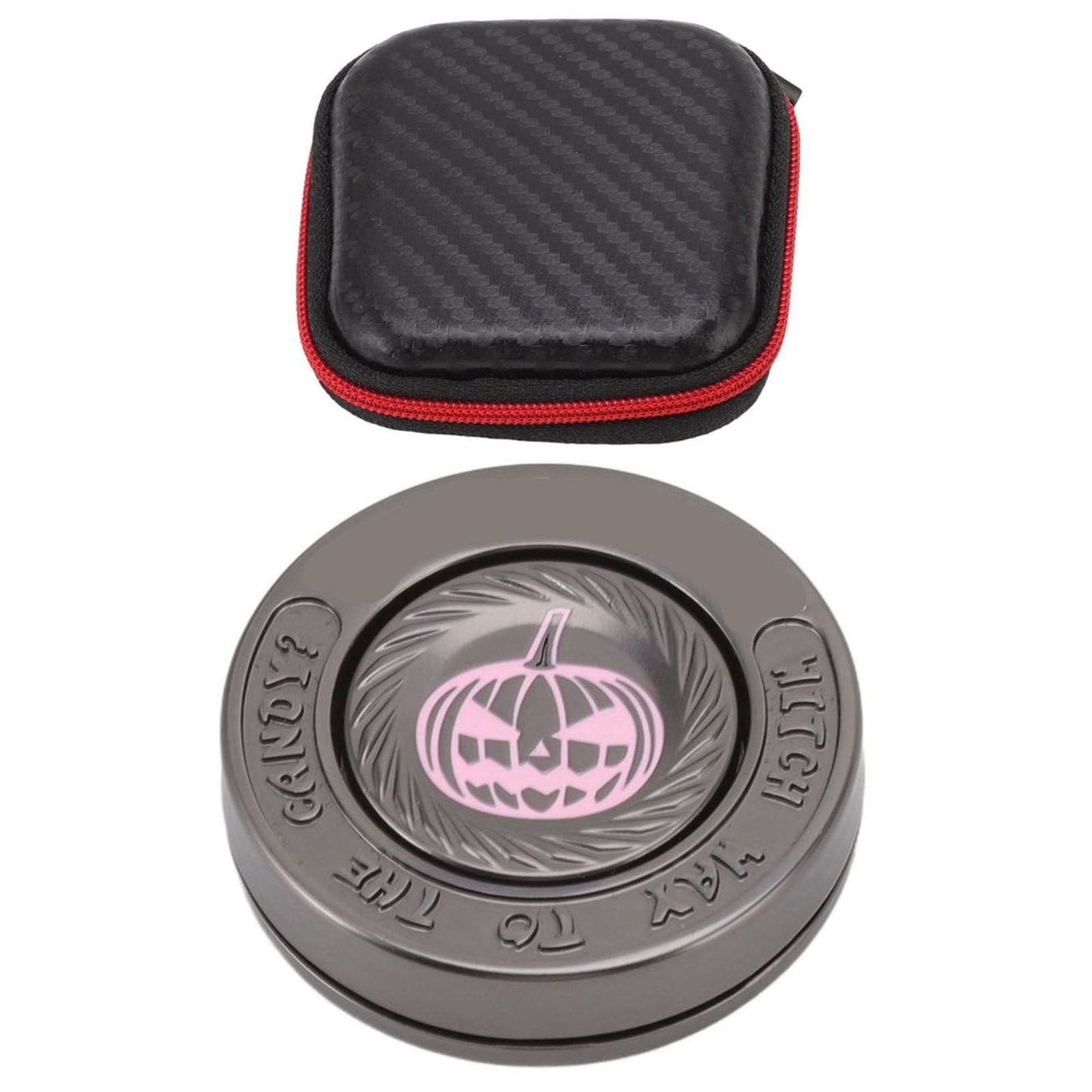 Fidget Spinning Toy Evil Pumpkin Round Lightweight Stress Relieving EDC Desk Toy for Office V1294-YM3115220110611-0421