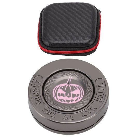 Fidget Spinning Toy Evil Pumpkin Round Lightweight Stress Relieving EDC Desk Toy for Office V1294-YM3115220110611-0421