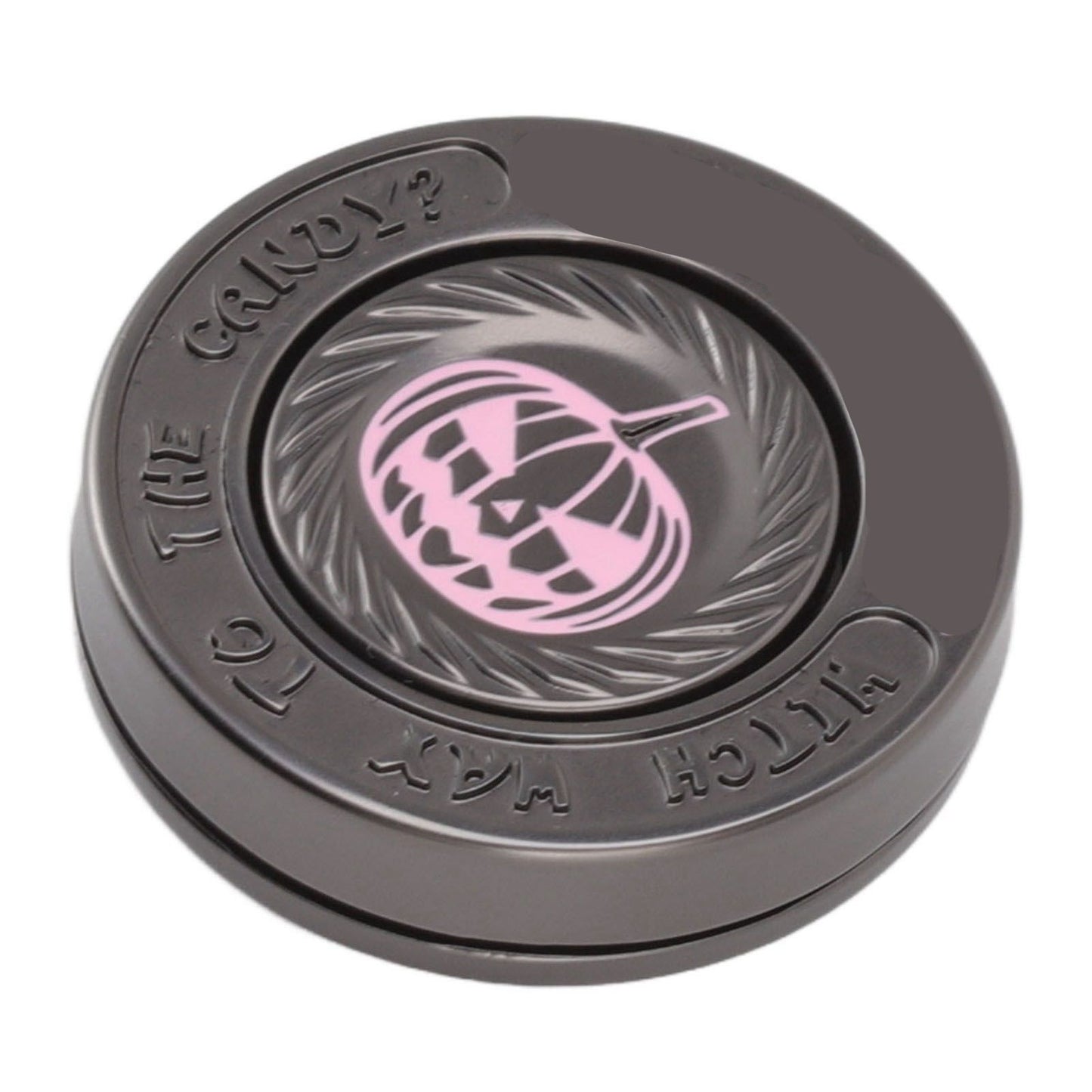 Fidget Spinning Toy Evil Pumpkin Round Lightweight Stress Relieving EDC Desk Toy for Office V1294-YM3115220110611-0421
