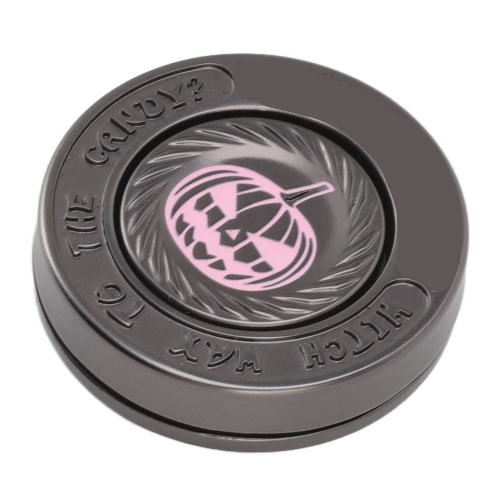 Fidget Spinning Toy Evil Pumpkin Round Lightweight Stress Relieving EDC Desk Toy for Office V1294-YM3115220110611-0421