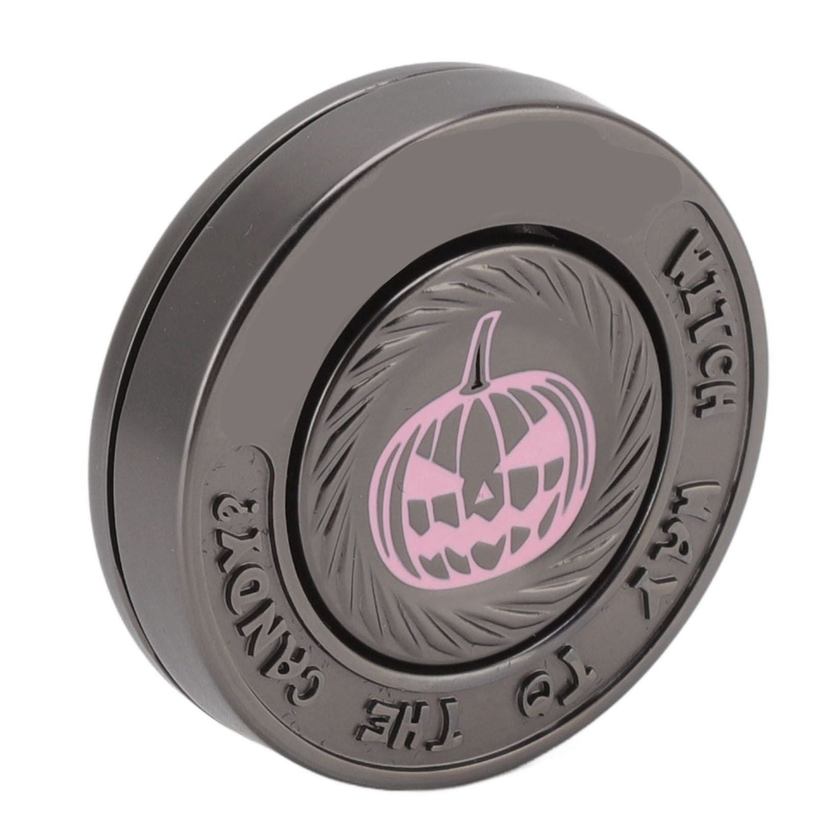 Fidget Spinning Toy Evil Pumpkin Round Lightweight Stress Relieving EDC Desk Toy for Office V1294-YM3115220110611-0421