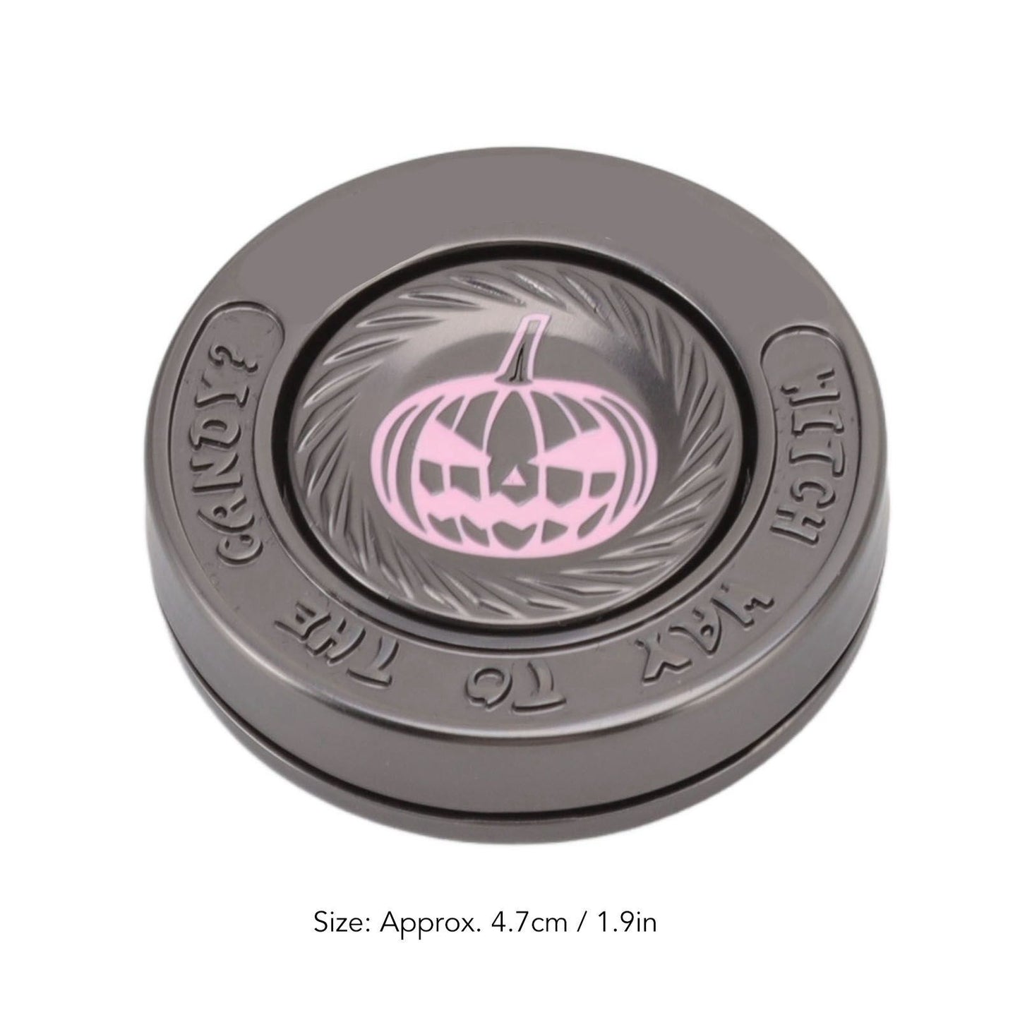 Fidget Spinning Toy Evil Pumpkin Round Lightweight Stress Relieving EDC Desk Toy for Office V1294-YM3115220110611-0421