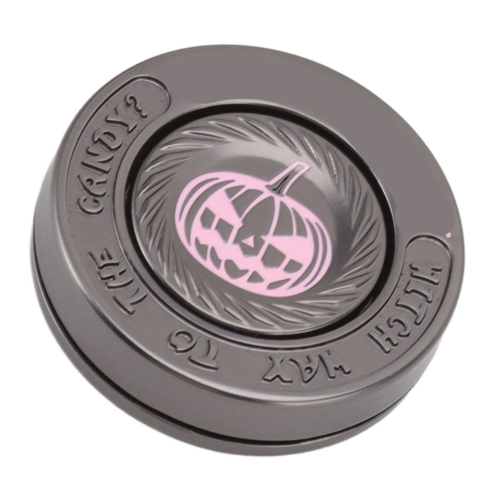 Fidget Spinning Toy Evil Pumpkin Round Lightweight Stress Relieving EDC Desk Toy for Office V1294-YM3115220110611-0421