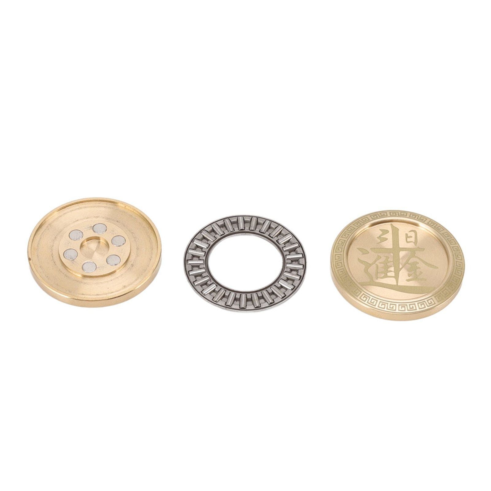 Magnetic Push Slider Stress Relief Round Portable EDC Push Slider Decompression Toy V1294-YM3115220110811-0421