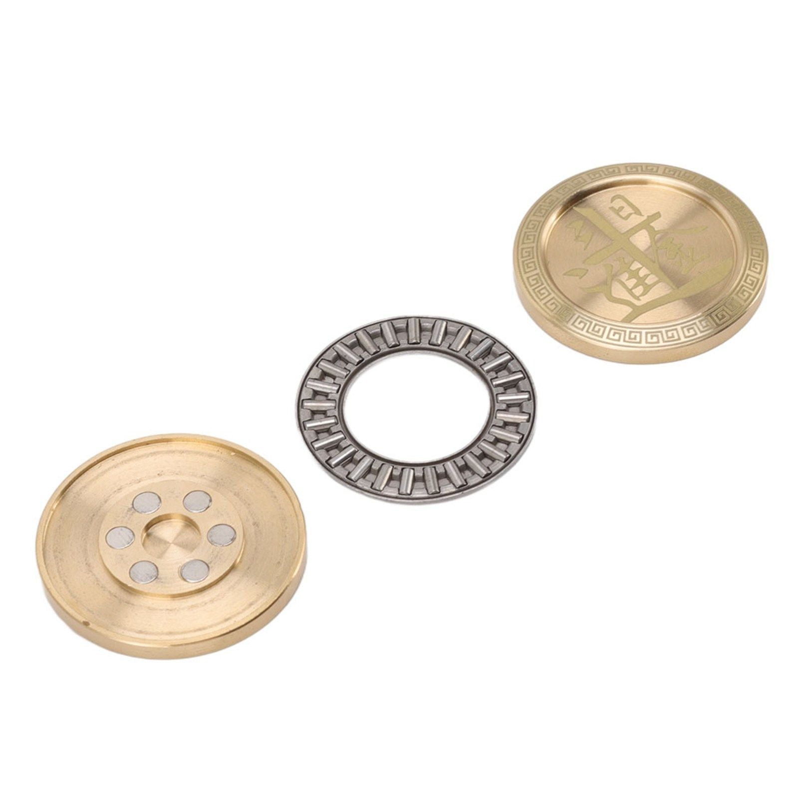 Magnetic Push Slider Stress Relief Round Portable EDC Push Slider Decompression Toy V1294-YM3115220110811-0421